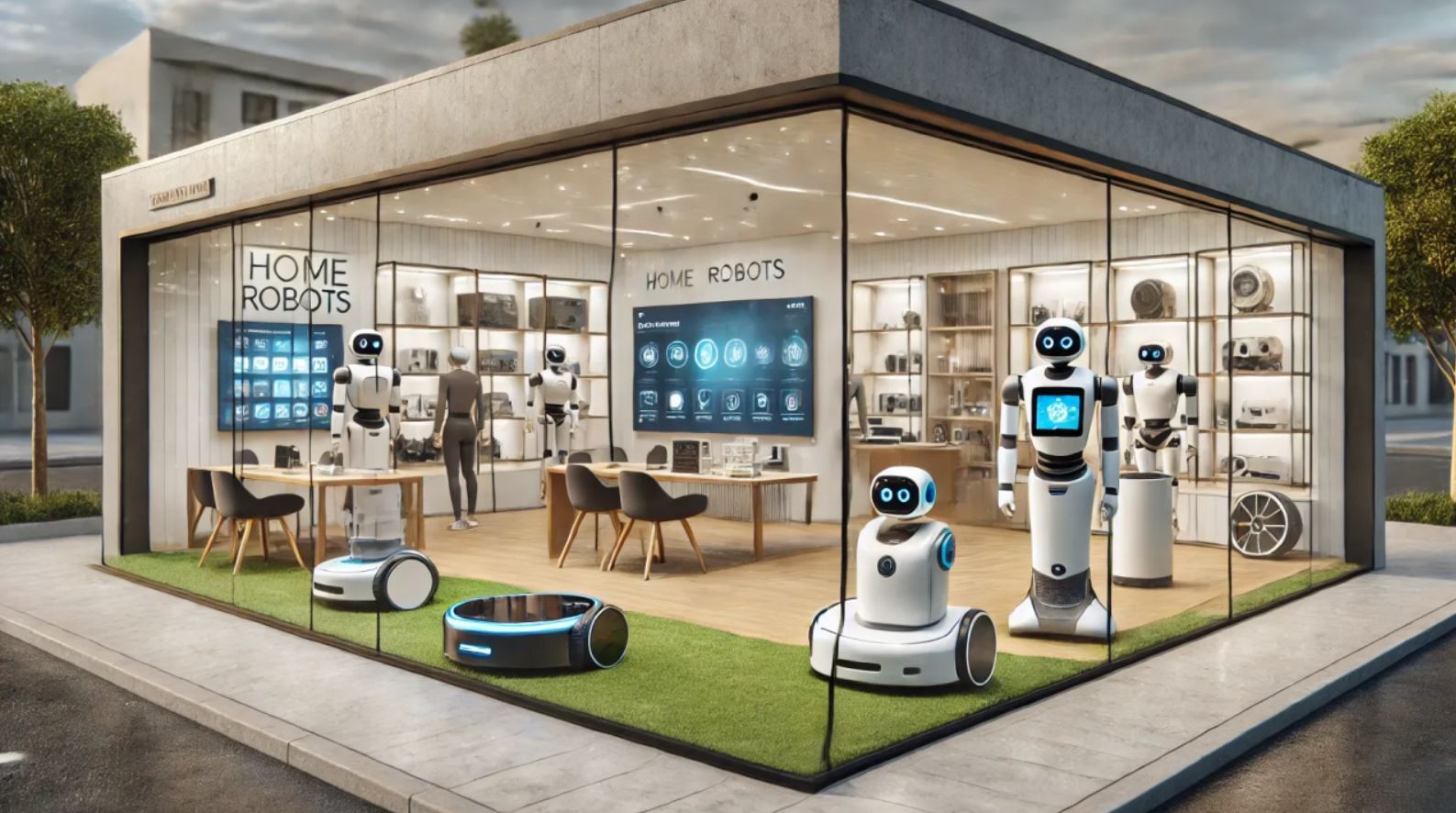 magasin de robots