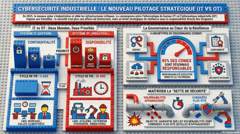 Cybersécurité industrielle : IT vs OT